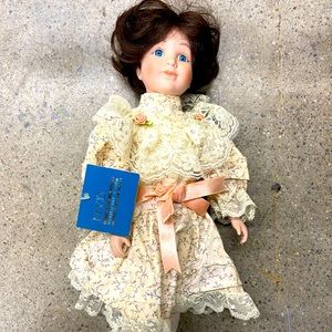 Beautiful Marian Yu Porcelain Doll! 50% off original price!